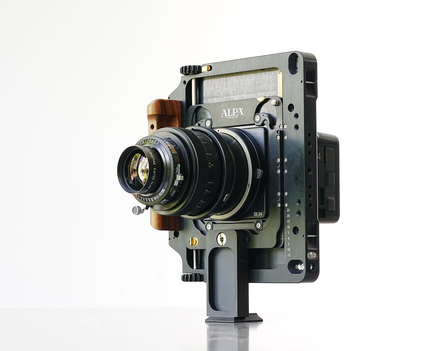Alpa HV Digitar Modular Telephoto Lens System and Hasselblad V SB34 for Alpa 12 Camera