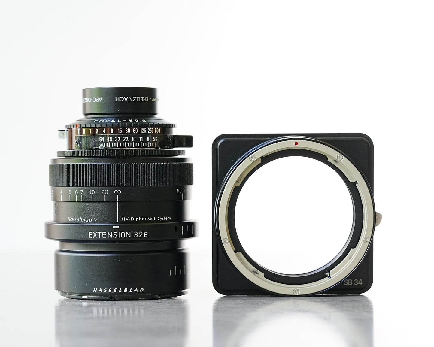 Alpa HV Digitar Modular Telephoto Lens System and Hasselblad V SB34 for Alpa 12 Camera