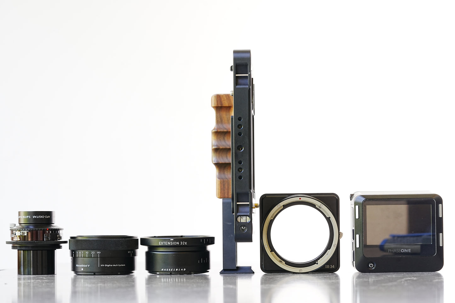 Alpa HV Digitar Modular Telephoto Lens System and Hasselblad V SB34 for Alpa 12 Camera